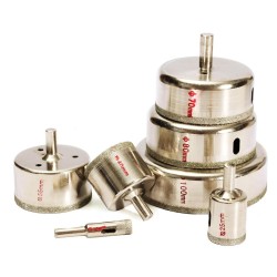 10-100mm Diamond Hole Saw Drill Bit Set Tile Ceramic Glass Porcelain Marble Hole Saw Cutter 7PCs 10-100mm Diamond Hole Saw Drill Bit Set Tile Ceramic Glass Porcelain Marble Hole Saw Cutter 7PCs