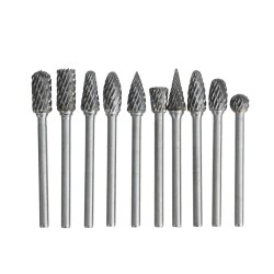 10PCS Tungsten Steel Grinding Head Tungsten Carbide Burrs Sets Mini Drill Diamond Burs Material Tungstenio Dremel Accessories 10PCS Tungsten Steel Grinding Head Tungsten Carbide Burrs Sets Mini Drill Diamond Burs Material Tungstenio Dremel Accessories