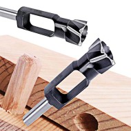 12mm Socoje Woodworking Drill Bit 13mm Shank Carbon Steel Tapered Snug Plug Cutter 1pc 12mm Socoje Woodworking Drill Bit 13mm Shank Carbon Steel Tapered Snug Plug Cutter 1pc