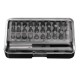 31PCS Drill Bits Set with PH PZ SL H T Sizes and 60mm Extension Rod in Durable Plastic Case Versatile Heavy-Duty and Ideal for All Your Drilling Needs