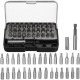 31PCS Drill Bits Set with PH PZ SL H T Sizes and 60mm Extension Rod in Durable Plastic Case Versatile Heavy-Duty and Ideal for All Your Drilling Needs