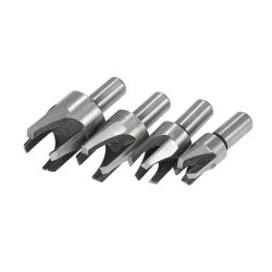 Claw Corkscrew 6/8/10/13mm Carbon Steel Wood Plug Hole Cutter Drill Bit Set 4PCS  Claw Corkscrew 6/8/10/13mm Carbon Steel Wood Plug Hole Cutter Drill Bit Set 4PCS