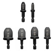 6PCS Repairing Set Air Conditioner Copper Tube Expander Swaging Tool Manual Copper Pipe Swage Too Expander Drill Bit Soft Copper tubing Tool bit 6PCS Repairing Set Air Conditioner Copper Tube Expander Swaging Tool Manual Copper Pipe Swage Too Expander Drill Bit Soft Copper tubing Tool bit