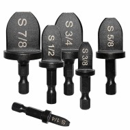 6PCS Repairing Set Air Conditioner Copper Tube Expander Swaging Tool Manual Copper Pipe Swage Too Expander Drill Bit Soft Copper tubing Tool bit 6PCS Repairing Set Air Conditioner Copper Tube Expander Swaging Tool Manual Copper Pipe Swage Too Expander Drill Bit Soft Copper tubing Tool bit