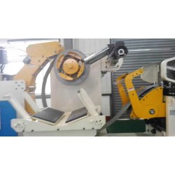 3 In 1 Coil Steel Nc Servo Feeder Uncoiler Metal Plate Hydraulic Decoiler Machine Straightening Machine For Metal Sheet