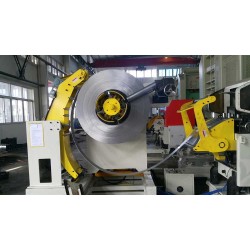 Hydraulic decoiler straightener and feeder machine 3 in 1 feeder for press machine Hydraulic decoiler straightener and feeder machine 3 in 1 feeder for press machine