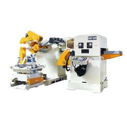 Manufacturing Auto Parts 3 In 1 Automatic Machine NC Sheet Metal Decoiler Straightening/Flattener Feeder Machines Manufacturing Auto Parts 3 In 1 Automatic Machine NC Sheet Metal Decoiler Straightening/Flattener Feeder Machines