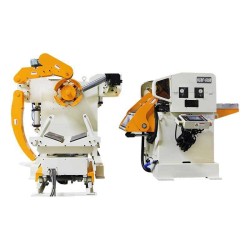 Medium-thickness plate decoiler straightener nc servo material roll feeder 3 in 1 for punching machine Medium-thickness plate decoiler straightener nc servo material roll feeder 3 in 1 for punching machine