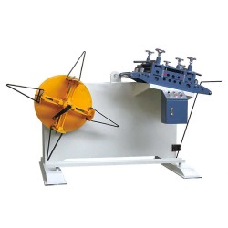 steel coil decoiler manual straightening machine car number plate making machine