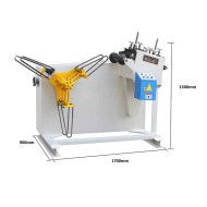 Straightening and uncoiler machine 2 in1 metal coiling flattening machine Straightening and uncoiler machine 2 in1 metal coiling flattening machine