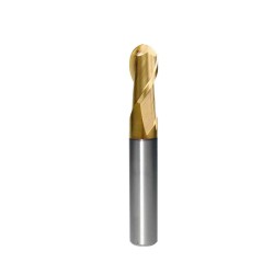 1.5mm 0.75R, 2 Flute, Socoje Ball End Mill, Ball Nose, Short, Solid Carbide, HRC45, Helix Angle 30° 1pc 1.5mm 0.75R, 2 Flute, Socoje Ball End Mill, Ball Nose, Short, Solid Carbide, HRC45, Helix Angle 30° 1pc