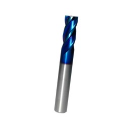 1.5mm, 1/16", 4 Flute, Socoje Solid Carbide End Mill, Hardened Material, NB, HRC65, 35°, Made In China 1.5mm, 1/16", 4 Flute, Socoje Solid Carbide End Mill, Hardened Material, NB, HRC65, 35°, Made In China