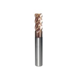 1.5mm Socoje Corner Radius End Mill, 4 Flute 0.5R, TXM Coated, HRC45, 3/16 inch Shank 1pc 1.5mm Socoje Corner Radius End Mill, 4 Flute 0.5R, TXM Coated, HRC45, 3/16 inch Shank 1pc