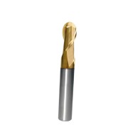 Socoje 10mm 5R, 2 Flute, Ball End Mill, Ball Nose, Short, Solid Carbide, HRC45, Helix Angle 30° 1pc Socoje 10mm 5R, 2 Flute, Ball End Mill, Ball Nose, Short, Solid Carbide, HRC45, Helix Angle 30° 1pc