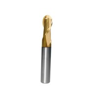 4mm 2R, 2 Flute, Ball End Mill, Ball Nose, Short, Solid Carbide, HRC45, Helix Angle 30° 1pc 4mm 2R, 2 Flute, Ball End Mill, Ball Nose, Short, Solid Carbide, HRC45, Helix Angle 30° 1pc