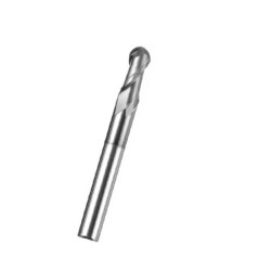 5/16" Diam. 2 Flute, Ball Nose End Mill, Solid Carbide, R4 1pc
