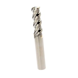 8mm 1R Corner Radius End Mill 3 Flute Aluminum Alloy 5/16" Shank Made In China
