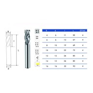 Socoje End Mills Set 7 pcs-4 Flute  End Mill Bits Set 1/4- 11/16 inch Socoje End Mills Set 7 pcs-4 Flute  End Mill Bits Set 1/4- 11/16 inch