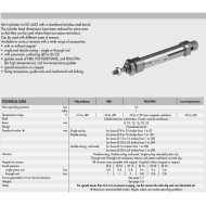 113 020 0300CP 20mmØ Socoje 300mm stroke ISO6432 STD Pneumatic Cilinder 1pc 113 020 0300CP 20mmØ Socoje 300mm stroke ISO6432 STD Pneumatic Cilinder 1pc