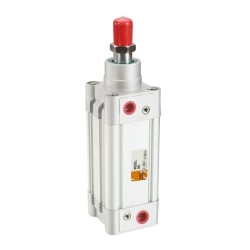 Double Acting Pneumatic Cylinder, 100mm Bore, 50mm Stroke Double Acting Pneumatic Cylinder, 100mm Bore, 50mm Stroke