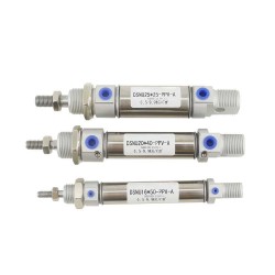 China Supplier Precision Machining Two-Way Seal Pneumatic Components Stainless Steel Mini Cylinder China Supplier Precision Machining Two-Way Seal Pneumatic Components Stainless Steel Mini Cylinder