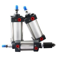Factory Outlet 80mm Aluminum Alloy Double Acting Sc Series Pneumatic Air Cylinders 2Pcs Factory Outlet 80mm Aluminum Alloy Double Acting Sc Series Pneumatic Air Cylinders 2Pcs