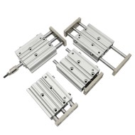 Factory Outlet Hard Oxidation Pure Aluminum Material Engine Three-Rod Pneumatic Cylinders Factory Outlet Hard Oxidation Pure Aluminum Material Engine Three-Rod Pneumatic Cylinders