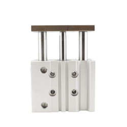 Factory Outlet Hard Oxidation Pure Aluminum Material Engine Three-Rod Pneumatic Cylinders Factory Outlet Hard Oxidation Pure Aluminum Material Engine Three-Rod Pneumatic Cylinders
