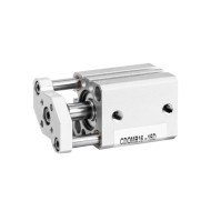 Guided Pneumatic Cylinder Single Rod 40mm Bore 25mm Stroke Guided Pneumatic Cylinder Single Rod 40mm Bore 25mm Stroke