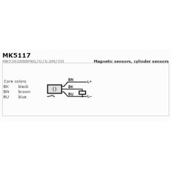 Socoje MK5117 Magnetic Inductive cylinder sensor Socoje MK5117 Magnetic Inductive cylinder sensor