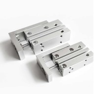 MXH10/HLH series aluminium alloy double acting compact sliding table pneumatic cylinder SMC type MXH10/HLH series aluminium alloy double acting compact sliding table pneumatic cylinder SMC type