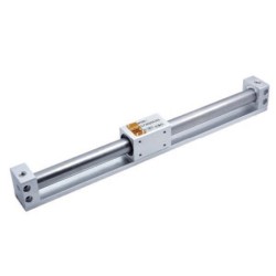 Rodless Air Cylinder 25mm Bore 300mm Stroke Double Acting Rodless Air Cylinder 25mm Bore 300mm Stroke Double Acting