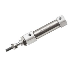 SMC Type PB CDJ2B Type 10mm Bore Size Double Action Mini Pneumatic Cylinder Aluminum Stainless Steel Air 2 units SMC Type PB CDJ2B Type 10mm Bore Size Double Action Mini Pneumatic Cylinder Aluminum Stainless Steel Air 2 units