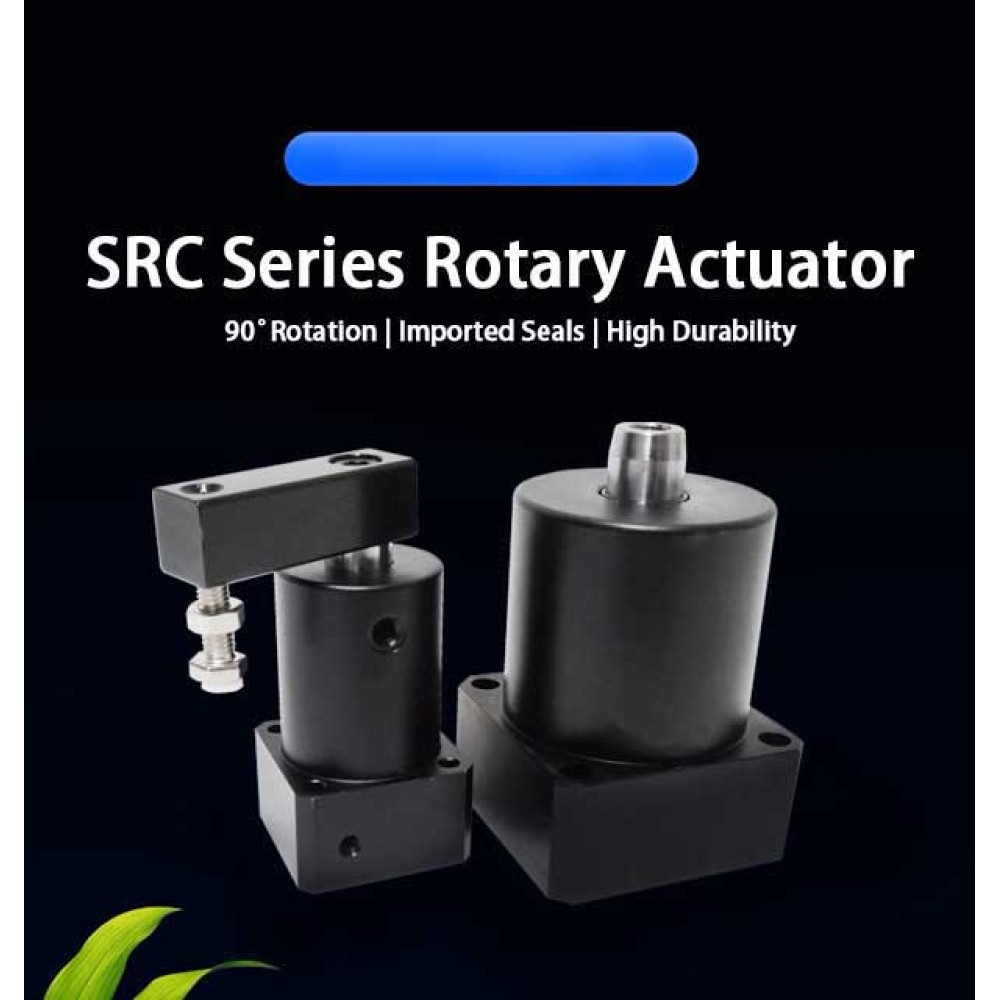 SRC/ACK Rotary Cylinder for 90-Degree Rotation and Clamping of Machine ...
