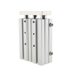 MGPM Pneumatic connector Three-bar cylinder new three - rod pneumatic cylinder with guide rod with enough stock