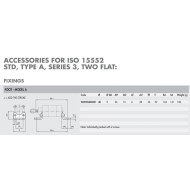 W0950402001 Foot Model A 40 Bore ISO W0950402001 Foot Model A 40 Bore ISO