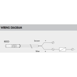 W095414  Reed T7 Magnetic cylinder sensor W095414  Reed T7 Magnetic cylinder sensor
