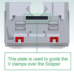 HDPE coverplate 128x72x20mm for W1580300200 HDPE coverplate 128x72x20mm for W1580300200