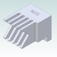 Single Jaw for V-jaws 8-80mmØ for W1580300200 Single Jaw for V-jaws 8-80mmØ for W1580300200