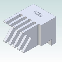 Single Jaw for V-jaws 8-80mmØ for W1580300200 Single Jaw for V-jaws 8-80mmØ for W1580300200