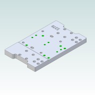 Slideplate for Self Centering Clamps on ISEL PT25-375 (160x270x20mm) Slideplate for Self Centering Clamps on ISEL PT25-375 (160x270x20mm)