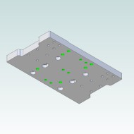 Slideplate for Self Centering Clamps on ISEL PT25-375 (160x270x20mm) Slideplate for Self Centering Clamps on ISEL PT25-375 (160x270x20mm)