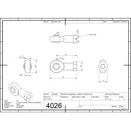 W0950322025 Rod-Eye GA-M M10x1.25 W0950322025 Rod-Eye GA-M M10x1.25