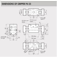 W1580250200 Gripper with 2 long-stroke jaws P4-25 stroke 2x30mm F=280N W1580250200 Gripper with 2 long-stroke jaws P4-25 stroke 2x30mm F=280N