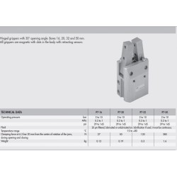 W1590160200 Socoje Pneumatic Gripper P-7-16 W1590160200 Socoje Pneumatic Gripper P-7-16