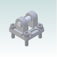 Z40W0950322003SP Female Hinge - Model B 032 - for Rod-Eye GA-M M10x1.25 Z40W0950322003SP Female Hinge - Model B 032 - for Rod-Eye GA-M M10x1.25
