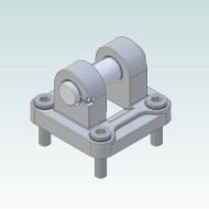 Z40W0950402003SP Female Hinge - Model B 040 - for Rod-Eye GA-M M12x1.25 Z40W0950402003SP Female Hinge - Model B 040 - for Rod-Eye GA-M M12x1.25