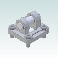 Z40W0950502003SP Female Hinge - Model B 050 - for Rod-Eye GA-M M16x1.5 Z40W0950502003SP Female Hinge - Model B 050 - for Rod-Eye GA-M M16x1.5