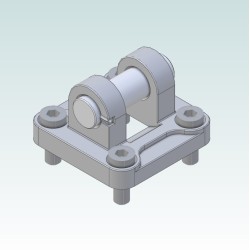 Z40W0950502003SP Female Hinge - Model B 050 - for Rod-Eye GA-M M16x1.5 Z40W0950502003SP Female Hinge - Model B 050 - for Rod-Eye GA-M M16x1.5