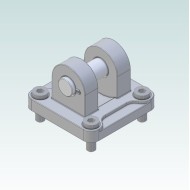 Z40W0950632003SP Female Hinge - Model B 063 - for Rod-Eye GA-M M16x1.5 Z40W0950632003SP Female Hinge - Model B 063 - for Rod-Eye GA-M M16x1.5